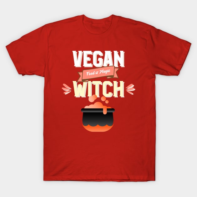 Vegan Witch Witchcraft veganism T-Shirt by Witchy Ways